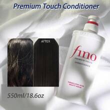 Fino 550毫升/18.6盎司奢华柔顺护发素，蕴含美容精华 - 白色 - 查看 1