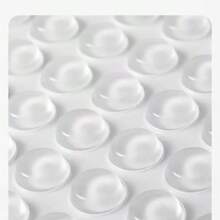 30/32/100/128 piezas Almohadillas de silicona anti-colisión, topes de muebles, calcomanías amortiguadoras de ruido para cajones, puertas de refrigeradores, puertas de gabinetes para evitar colisiones y ruido