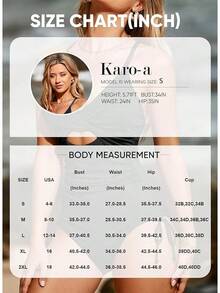 Ribbed One Piece Swimsuit With Tummy Control And High Cut - Nude Brown - 查看 8