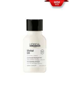 L'Oreal 巴黎欧莱雅专业美发 [迷你装] 专业系列 金属排毒抗金属清洁霜洗发露 100ml / 防止头发断裂和变色 / 秀发更强韧。纤维更强韧，更耐损伤。秀发更顺滑，长达 72 小时得到滋养。/ 抗金属清洁霜洗发露温和去除头发上的金属颗粒，防止头发断裂和变色。 - Metal Detox 100ml - 查看 9