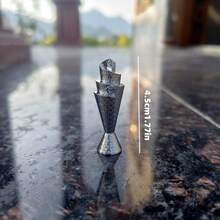 锌合金桌面装饰收藏品，奖杯模型/欧洲杯、国王杯、各类体育赛事奖杯、书挡装饰摆件，适合生日、旅游纪念品、毕业典礼、主题派对 - 彩色 - 查看 2