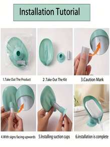 2pcs Leaf Shaped Soap Box Drain Soap Holder Bathroom Accessories Suction Cup Soap Dish Soap Dish Bathroom Soap Container(Products May Have Chromatic Aberrations Due To Light And Production Batch Issues.The Colors Of The Connecting Tubes For The New And Old Models Are Different. New And Old Models Are Shipped Randomly.)