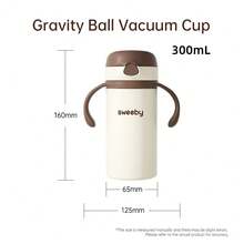 1pc Insulated Baby Bottle, For Infants 1-3 Years Old, Children's Drinking Cup With Straw - Multicolor - View 13