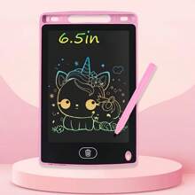 RSP 1pc 16/12/8.5/6.5 Inch LCD Color Drawing Tablet, Writing Pad, With Stylus, Montessori Educational Tool, Erasable Board, Birthday, Christmas, Halloween, Easter Gift
