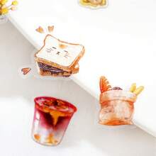 1 Cuộn Băng Keo PET Cổ Điển, Băng Keo Trang Trí Tự Làm Bộ Sưu Tập Lá Thư Mùa Thu, Đồ Dùng Học Tập, Trở Lại Trường Học - Nhiều màu - Xem 7