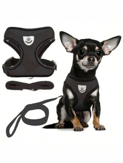 Pet Walking Dog & Cat Chest Harness, Outdoor Leash Collar, Explosion-Proof Clothes & Supplies