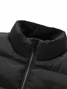 Veste chauffante casual unie pour hommes, vêtement d'extérieur d'hiver à isolation thermique