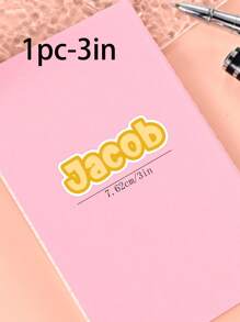 100/50/20/10/1 Pc Customized Name Personalized Stickers - Cartoon Font - Colorful And Variegated Personalized Laptop Stickers, Water Bottle Name Stickers - Suitable For Holiday Gifts, Daily Decorations, Notebook Stickers, Candy Baking Packaging Bag Decorations, School Supplies, Back To School, Multi-Functional, Ornamental, Reusable, Modern, Colorful, Cute, Vintage, Cartoon, Kawaii, Custom, Personalized, Unique, Customized, Workers, Clients, Students, For Business/Work/ Office, For School, Desert Fall Cozy