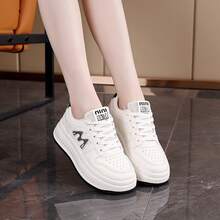 Women Casual Athletic Shoes - 白紅 - 查看 3