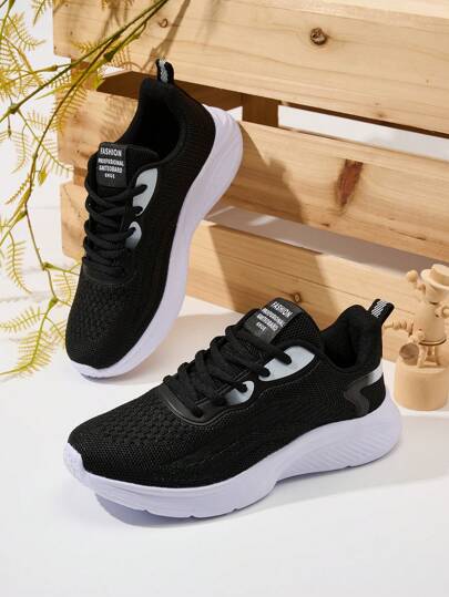 1 Pair Breathable Lightweight Outdoor Hiking Shoes For Teens, Campus Student Sports Sneakers, Spring/Summer