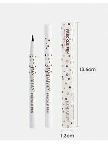 HANDAIYAN 1ml Natural Freckle/Mole Pen, High Pigment Waterproof, Easy To Apply, Creates Refined Makeup Look, Suitable For Parties, Festivals, Daily Makeup, Halloween, Christmas, Autumn/Winter. Also Applicable For Camping, Travel, Gatherings And Other Fashionable Makeup Occasions. Cosmetic Product, Face Painting, Makeup, Suitable For Women, Winter/Spring, Suitable As Birthday, Valentine's Day, Mother's Day Gift, Carnival Party. Best Color Choice For Y2K Fancy Fashion - 01# - 查看 9
