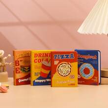 复古美式口袋备忘录 优质甜品系列 迷你便携学生笔记本 (颜色款式随机)