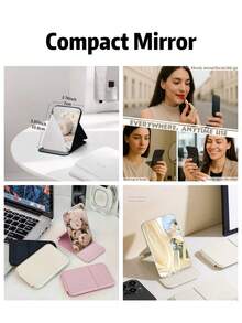 360°旋转化妆品及香水收纳盒，1个大容量梳妆托盘，多功能圆形化妆品收纳架，优雅设计，母亲节礼物