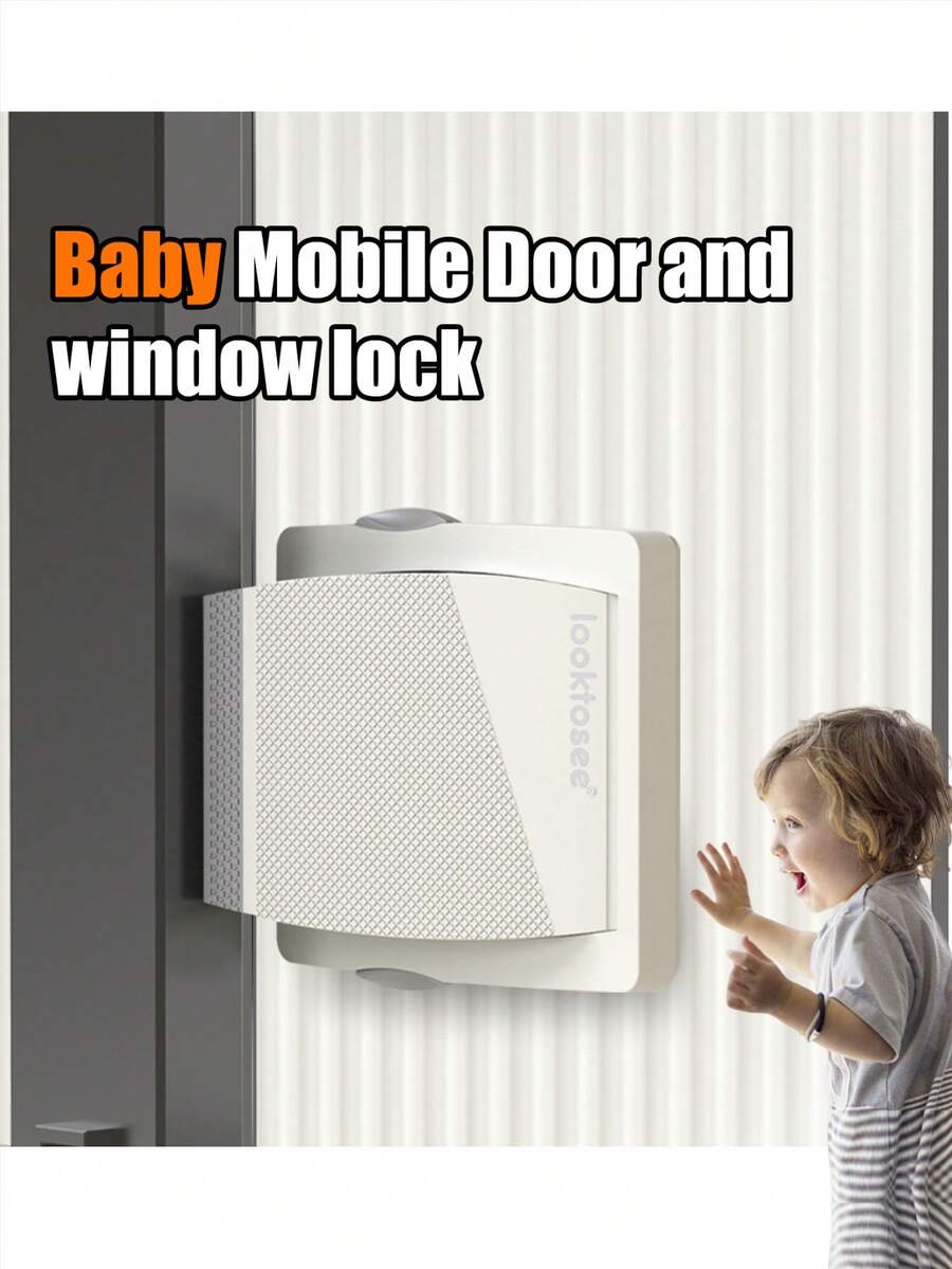 1pc/2pcs Children Window Guard Locks, Mobile Door Locks, High-Rise ...