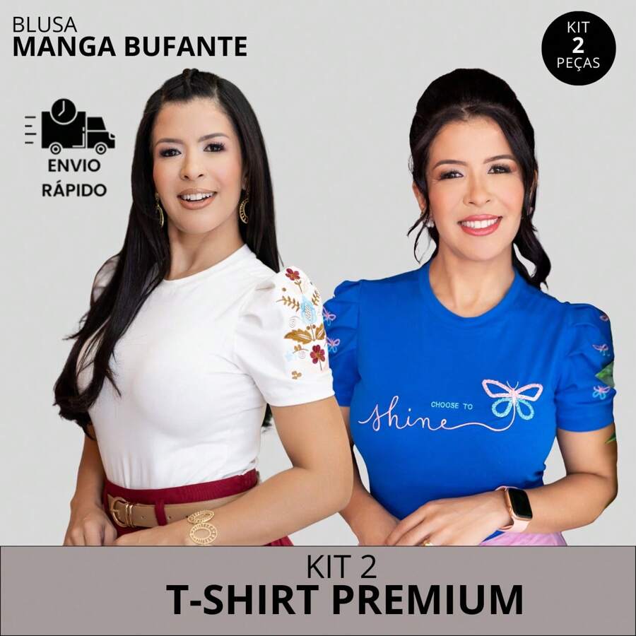 Royal Blue - White T-Shirt Kit 2