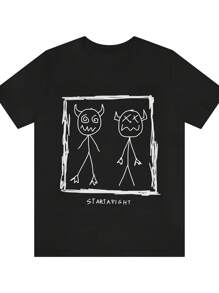 Women T-Shirts - 黑色6 - 查看 1