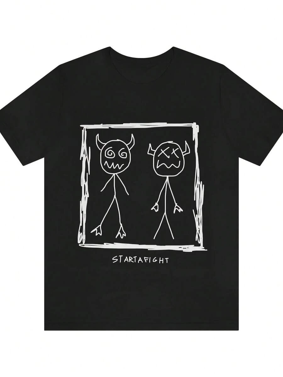 Women T-Shirts - 黑色6 - 查看 1