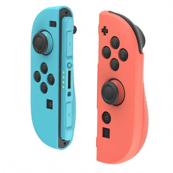 Estuche de silicona TOPWOLF Switch2 Joycon con 2 piezas de tapas, accesorio de juego para Switch2