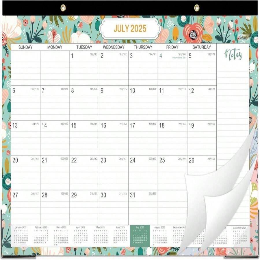 Desk Calendar 20252026 20252026 Calendar From Jul 2025 Dec 2026