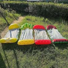 1 Stück aufblasbarer fruchtförmiger Poolschwimmer, Erwachsenen Sommer Schwimmbad und Strandliege, Party Essentiell und perfektes Sommer Geschenk, multifunktionales Poolschwimmbett für Erwachsenen Urlaubs Spaß und Entspannung, Strandaccessoires - Verschiedenfarbig - Übersicht 10