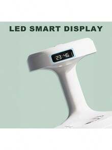 LIPETY 800ML Anti-Gravity Water Humidifier,Air Purifier, Drop Humidifier 2 Mode 4H Power Off Protection Suspended Water Drop Ultrasonic Cold Fog Machine Holiday Humidifiers For Bedroom (White) - White - View 7