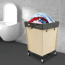 Rolling Laundry Cart Laundry Basket With Wheels Laundry Storage Basket
