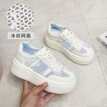 Women Casual Athletic Shoes - C2620藍色 - 查看 8