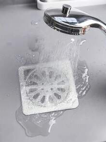 Badezimmer Haarfilter, Abflusssieb, Spülbeckensieb, selbstklebend, anti-verstopfend & anti-Insekten, Einweg-Abflussabdeckung geeignet für Dusche, Spülbecken, Waschküche, einfach anzubringen, Abflussstopfen, Einweg-Abflussabdeckungen, Badezimmer Abflusssiebe, Badezimmer Abflusspfropfen, Küchenspülbeckenfilter, verstellbare Duschablaufabdeckungen, Eingangsbereich Dekoration, Küchenteppich