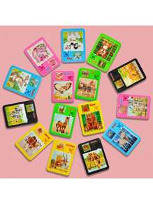 Christmas Decoration 3pcs/10pcs Cute Animal Jigsaw Puzzle Toys - Perfect Birthday Party Favors, Pinata Fillers, And Easter Gifts (RandomColors)