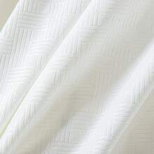 1 husă de protecție pentru saltea, prietenoasă cu pielea, cu design în carouri în relief, cu buzunar adânc, pentru utilizare în toate anotimpurile, moale și respirabilă, lavabilă la mașină, potrivită pentru dormitor, hotel, cadou pentru casă de vacanță