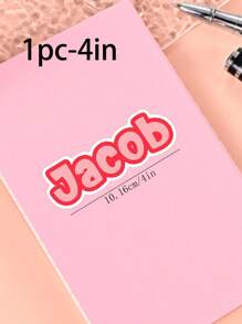 100/50/20/10/1 Pc Customized Name Personalized Stickers - Cartoon Font - Colorful And Variegated Personalized Laptop Stickers, Water Bottle Name Stickers - Suitable For Holiday Gifts, Daily Decorations, Notebook Stickers, Candy Baking Packaging Bag Decorations, School Supplies, Back To School, Multi-Functional, Ornamental, Reusable, Modern, Colorful, Cute, Vintage, Cartoon, Kawaii, Custom, Personalized, Unique, Customized, Workers, Clients, Students, For Business/Work/ Office, For School, Desert Fall Cozy