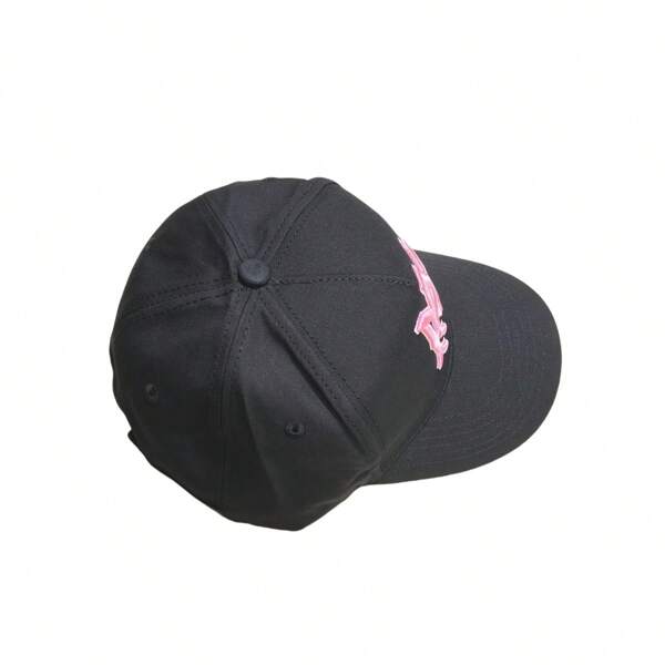 Boné de beisebol com estampa de letras de Halloween, chapéu de tênis, chapéu de festa, boné casual ajustável