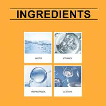 热敏纸可擦喷雾、家庭和办公室信息编辑溶剂 - 彩色 - 查看 4