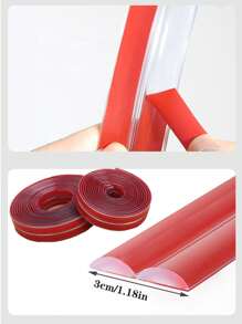 Transparent Silicone Anti-Collision Strip - Table Furniture Edge Guards, Window Sill Soft Protective Cover, Desk Corner Protection Silicone Pad, Thickened Design, Suitable For Tables, Walls And Window Sills, Protective Care For Family