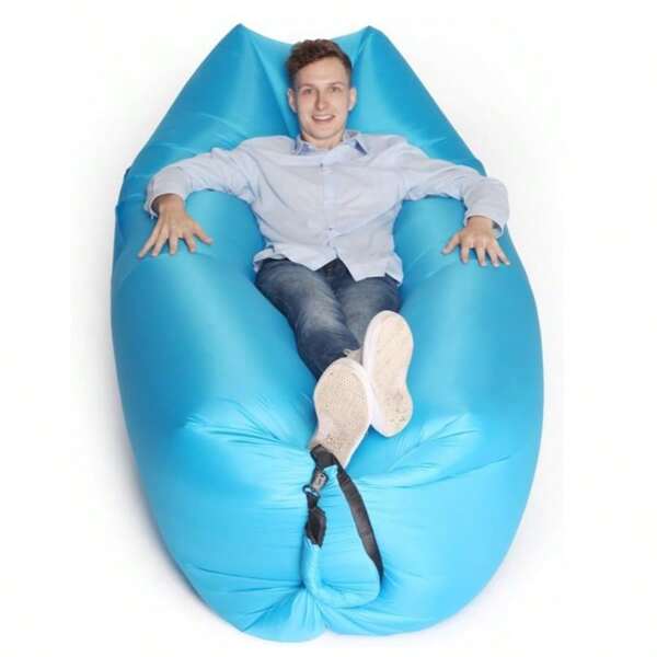 Sofá inflable: Multifuncional, plegable, carga rápida y suave, adecuado para acampar y ocio. ¡Regalo de Navidad, Halloween y Acción de Gracias!