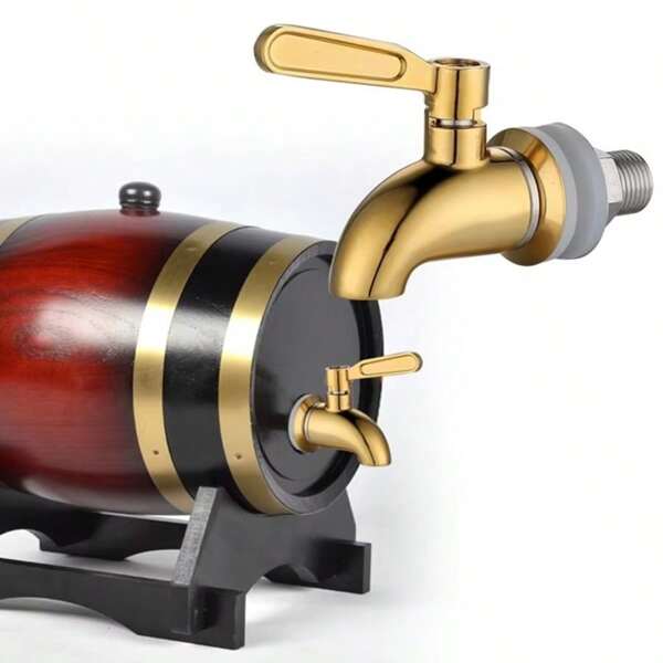 Beverage Dispenser Faucet Stainless Steel Spigot Valve-Replacement Tap For Glass Jar Barrel Drink Dispenser