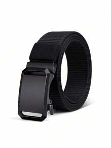 Men's Belt Tactical Belt, Military Hiking Gear "Nylon Mesh Work Belt With Heavy Quick Release Buckle.
