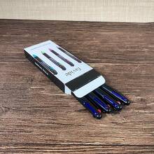 Favide 4 Pack 0.7mm 4-In-1 Multicolor Ballpoint Pen,4-Color Retractable Ballpoint Pens Office School Supplies Students Children - 1 - 查看 5