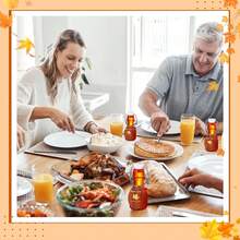 20 Sets Mini Lemon Swing Top Glass Bottle With Tags And Twine Small Swing Top Glass Jars For Limoncello Homemade Vanilla Extract Wedding Themed Party Favors(2oz,Maple Syrup),7695507 - 玫紅色 - 查看 1