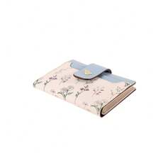 Suphiar Minimalist Design Short Wallet Floral Pattern Compact Card Case High-End Fashionable Aesthetic Korean Style For Women Wallet Mini Wallet Purse Wallet Small Wallet Cute Wallet