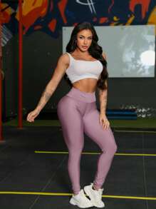 Gym Leggings Sports High Waist