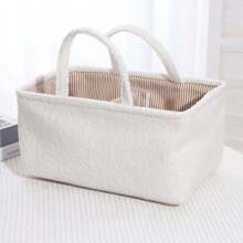 尿布收纳篮，儿童零食收纳盒，桌面收纳篮，玩具收纳篮（内衬布料颜色随机） - 彩色 - 查看 9