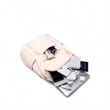 Computer Bag 13-14 Inches 15.6 Inches Student Backpack, Single Shoulder, Dual Shoulder, Three Use Bag For Women, High-End Nylon Fabric, Versatile Business Travel Backpack, Commuting Backpack - Multicolor - View 5