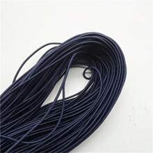 5yards/Lot 1.5mm Strong Round Elastic Ribbon Sewing Elastic Band Fiat Rubber Band For Waist Band Stretch Rope DIY Mask Lanyard