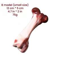 Unbreakable Dog Toys For Aggressive Chewers, Extremely Hard Toys For Small/Medium/Large Breeds, Original Dog Bone Chew Toys, Durable Dog Toys, Tough Dog Toys, Meat Flavored, Prepared Dog Bones Keep Dogs Busy - Large Rubber Realistic Dog Bone Pet Supplies, Suitable For Large Breeds