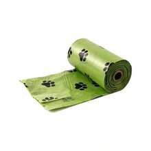 14 Rolls/210 Bags -36 Rolls/540 Bags Pet Garbage Bag, Toilet Bag, Thickened Portable Disposable Cat Feces, Dog Poop Shovel Bag, Suitable For Animal Feces Bags Of Cats And Dogs, Ultra Thick Polyethylene Dog Feces Bag - 透綠色 - 查看 7