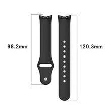 Breathable Silicone Strap Compatible With Xiaomi Band 10/9/8 Solid Color Reverse Buckle Comfortable Fitness Tracker Replacement Band High Elasticity - Multicolor - View 5