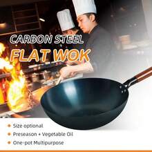 Sarten Olla Acero Inoxidable Tipo Wok 30 Cm Diámetro - Azul - Ver 5