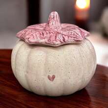 1 Liter Ceramic Pumpkin Bowl For Feijoada Or Soup - 粉紅之心 - 查看 6