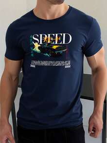 King T-shirt Men T-Shirts - Navy Blue - View 3
